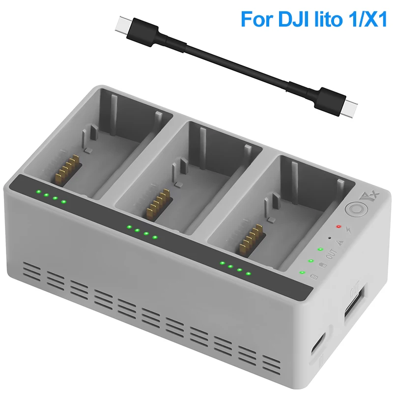 Drone Charging Hub - DJI LITO 1 X1용 충전기 허브