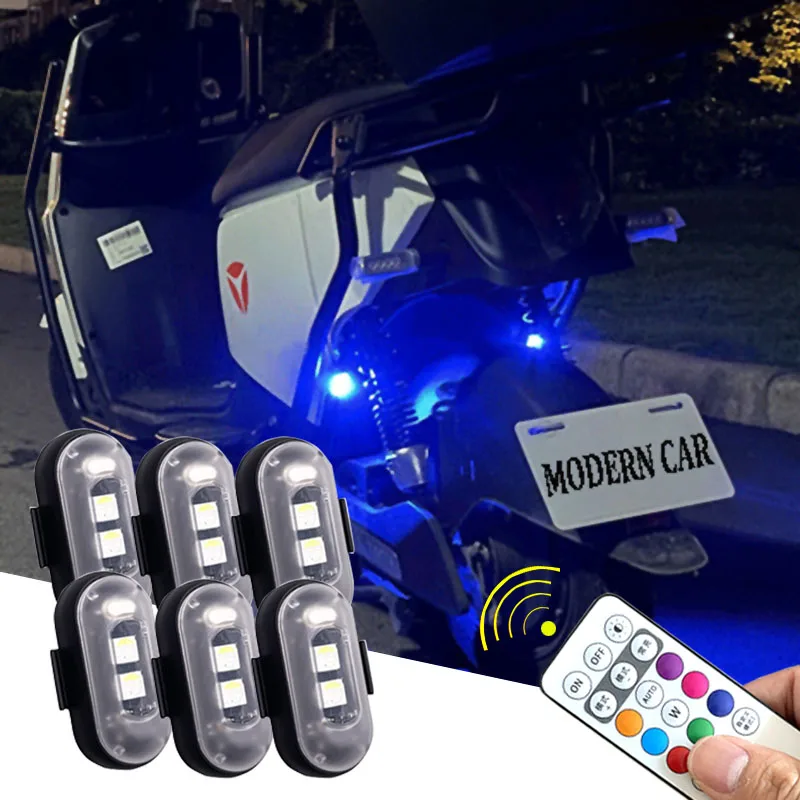 Drone Strobe Light - 무선 리모컨 스트로브 LED 경고등, 7