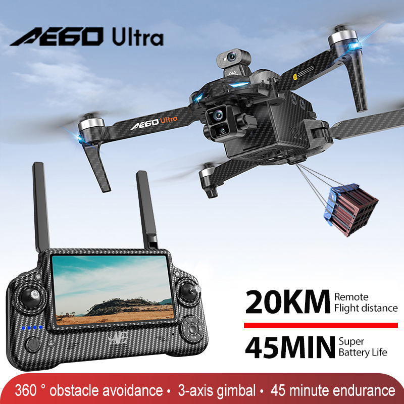 Drone Controller Screen - AE60 GPS 드론 전문가용 8K 카메라