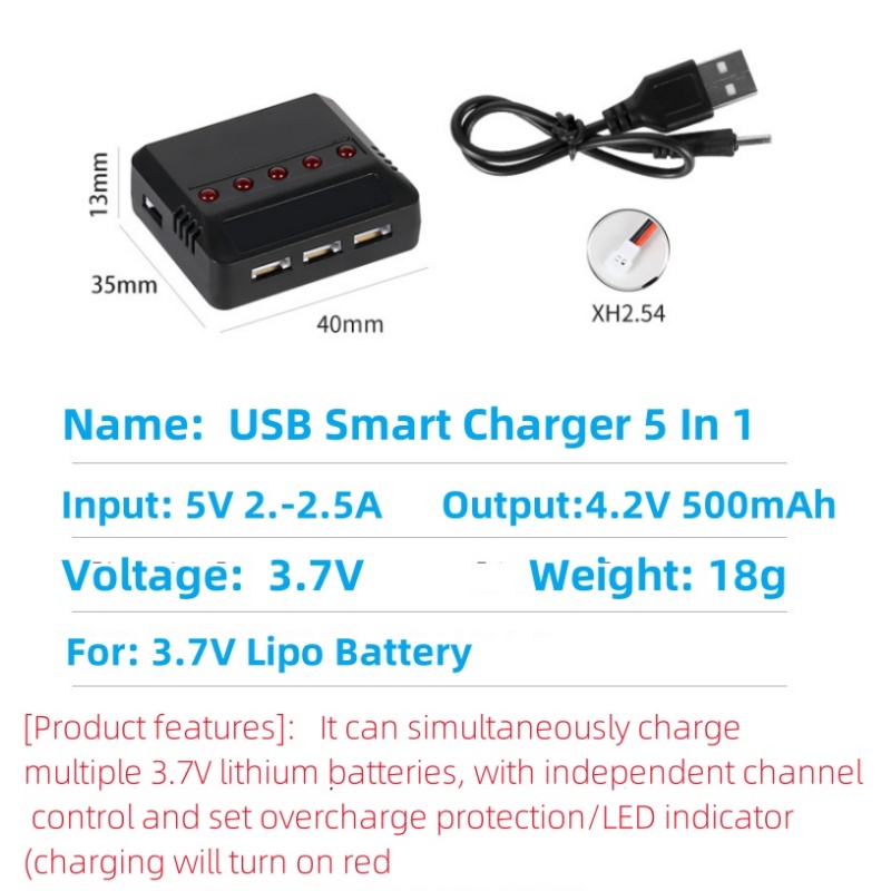 Syma X5HW X5HC X5C X5SW 3.7V 5 - Drone Battery Charger 리뷰 및 가격