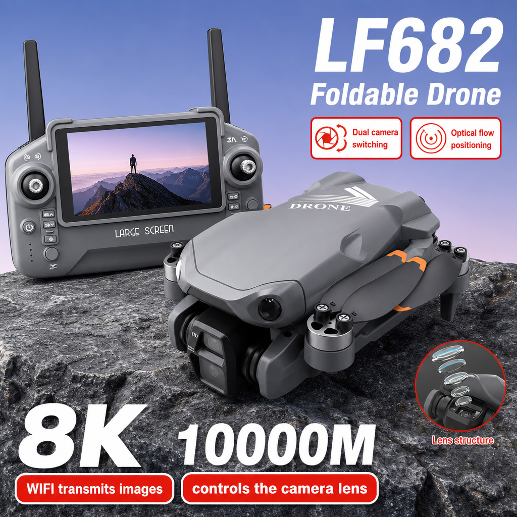항공 사진 촬영 LF682 드론 8K HD 듀얼 카메라 - Drone Battery Charger 리뷰 및 가격