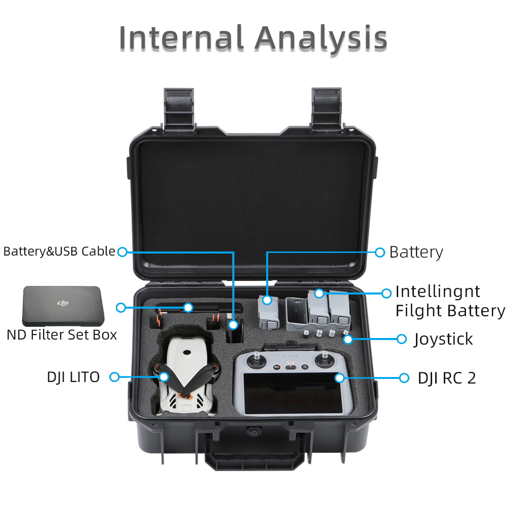 DJI LITO 1 X1 드론 하드쉘 보관 케이스 휴대 - Drone Hard Shell Case 리뷰 및 가격