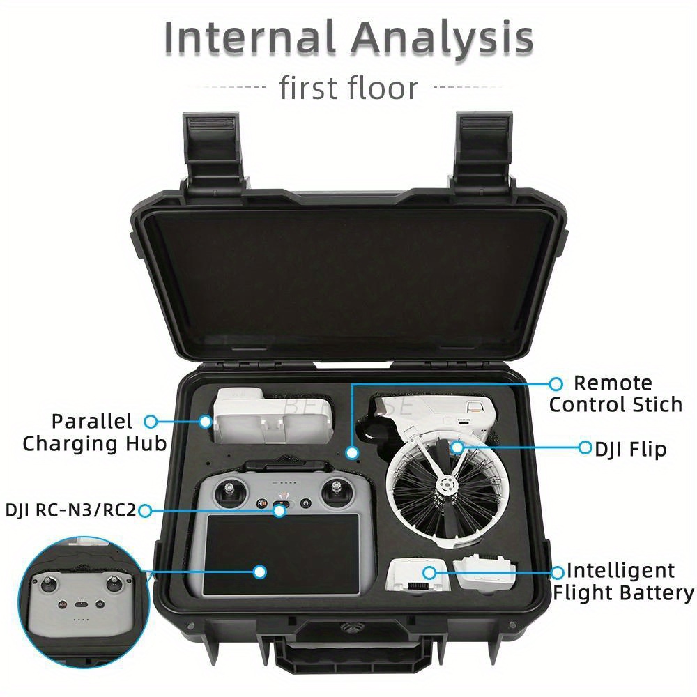 DJI 플립 하드쉘 보관 케이스, RC N3/RC 2와 - Drone Hard Shell Case 리뷰 및 가격