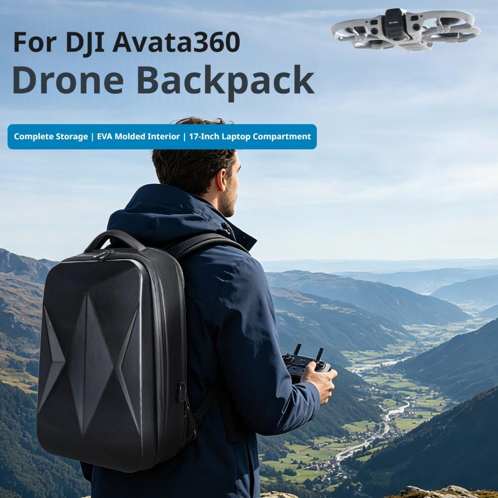 DJI AVATA 360용 하드 쉘 드론 백팩 대용량  - Drone Hard Shell Case 리뷰 및 가격